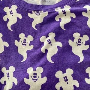 Disney Womens Halloween Mickey Ghost Pajamas